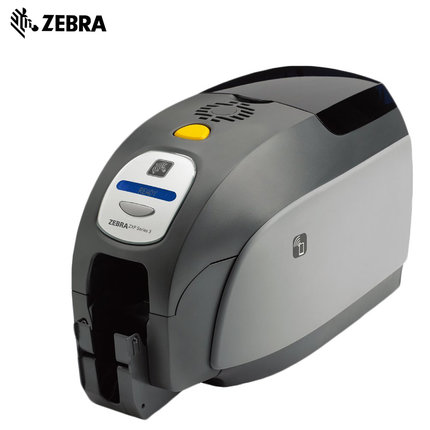 zebra斑马 ZXP series 3C彩色单面/双面证卡打印机遇员卡ID造卡机